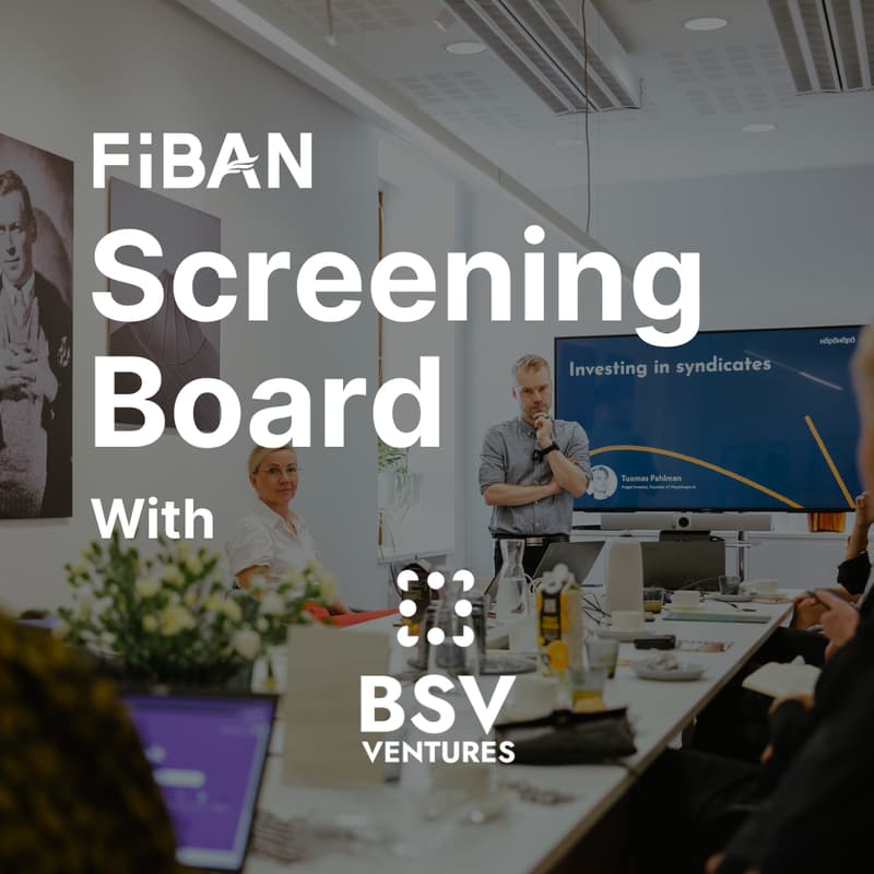 Cover Image for FiBAN Screening Board with BSV Ventures