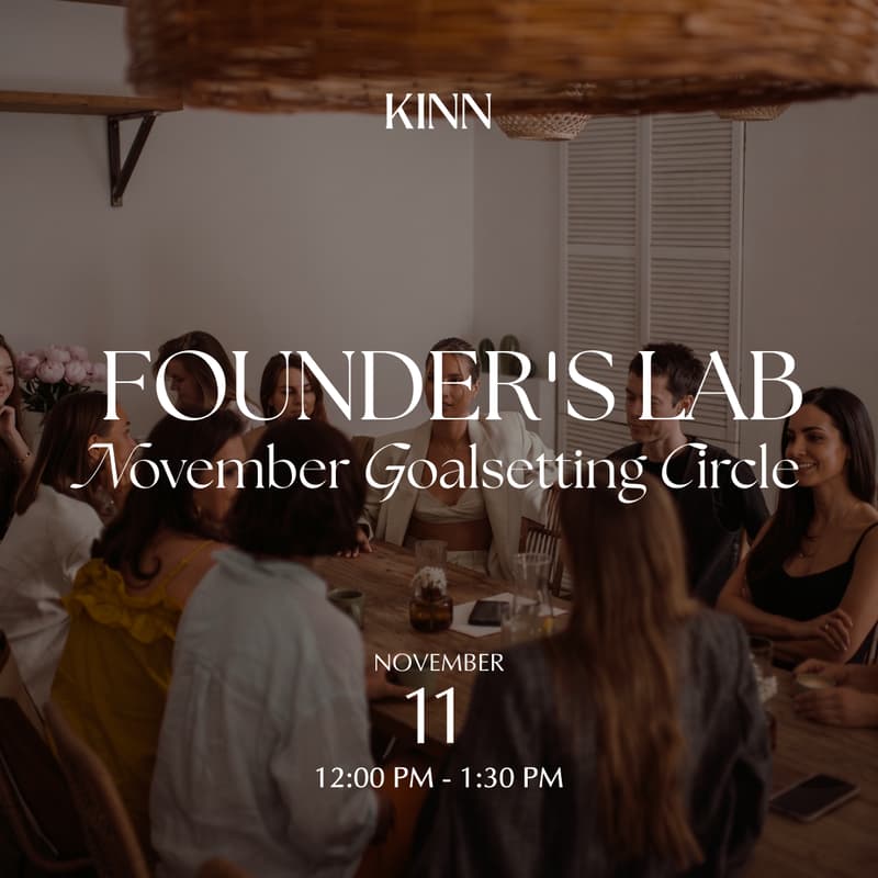 Cover Image for Founder's Lab: November Goalsetting Circle