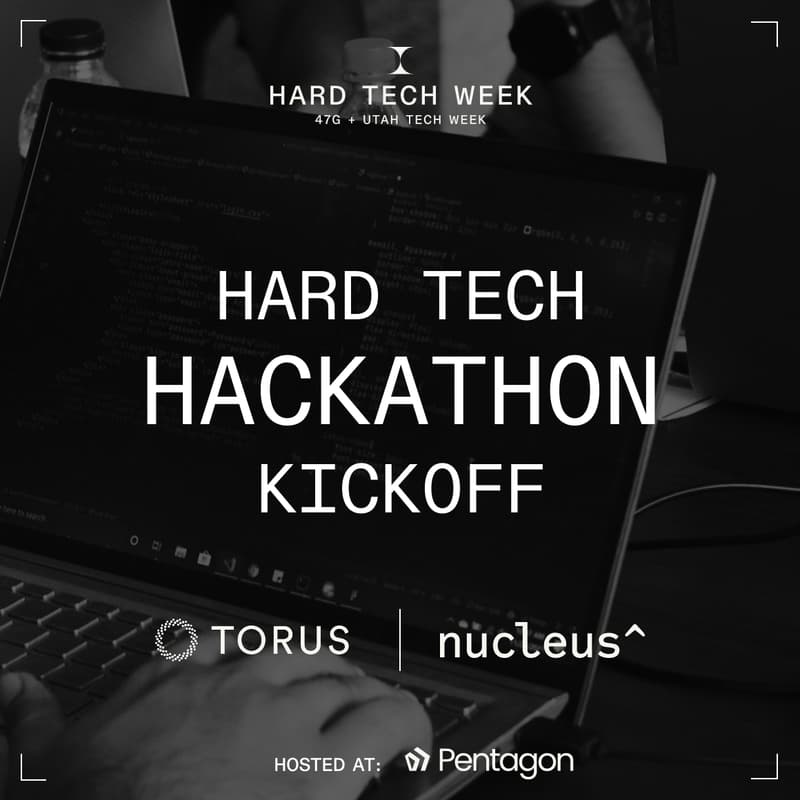 Cover Image for Hard Tech Hackathon Kickoff