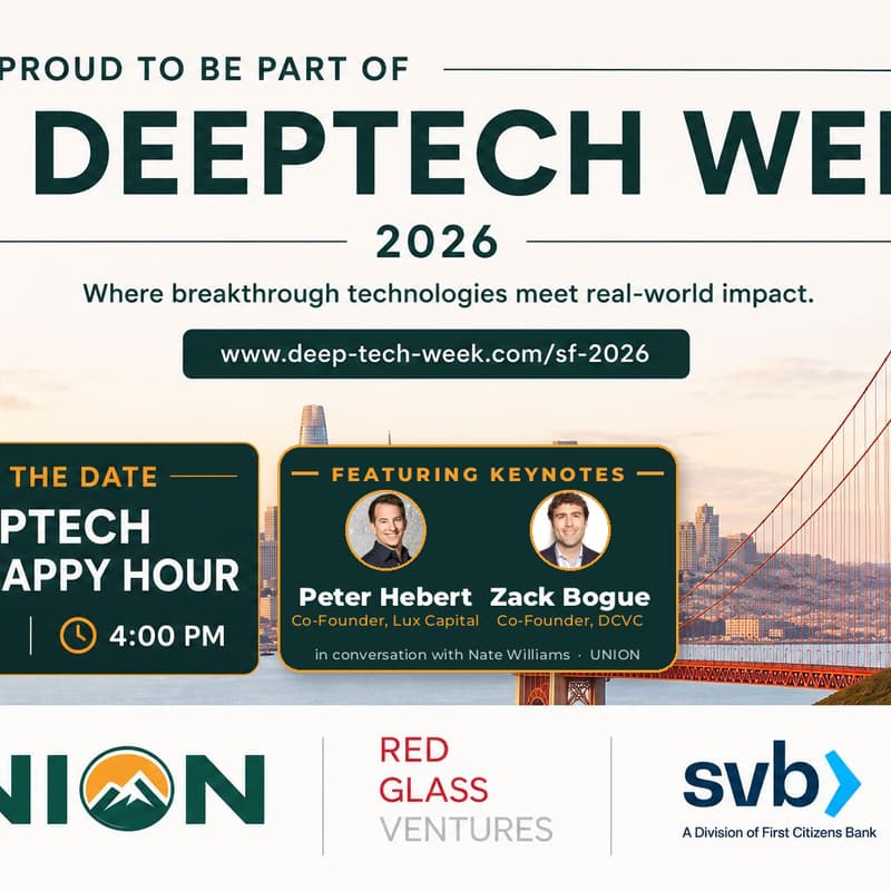 Cover Image for UNION Annual DeepTech Private LP<>GP Happy Hour