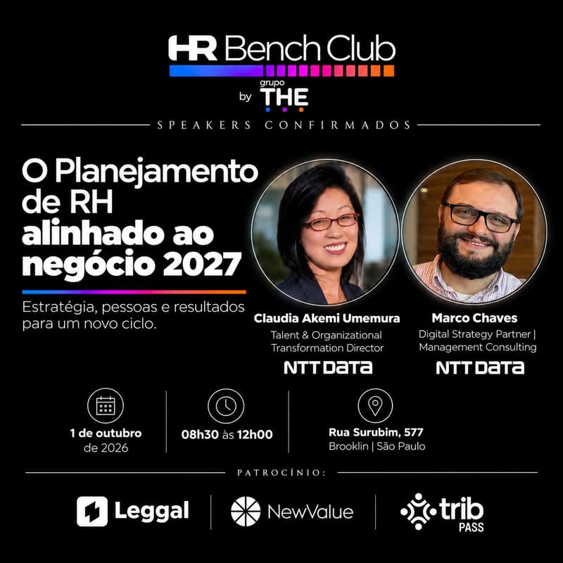 Cover Image for HR Bench Club by Grupo THE: O planejamento 2027 de RH alinhado ao negócio