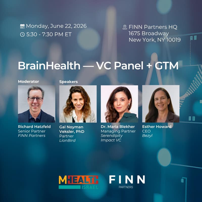 Cover Image for June 22, NYC: BrainHealth- VC Panel + GTM Bootcamp