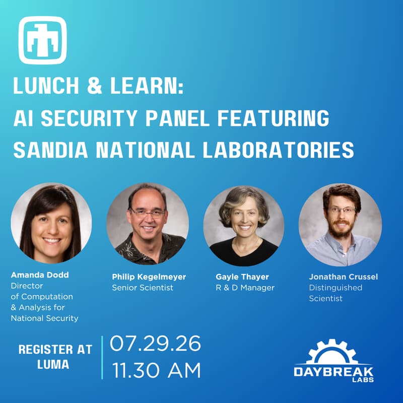 Cover Image for AI Security Panel Featuring Sandia National Laboratories