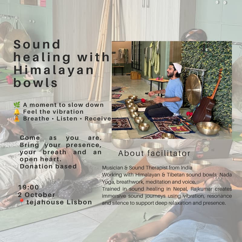 Cover Image for Sound Healing With Himalayan Bowls