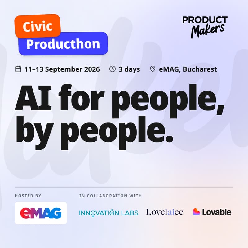 Cover Image for Civic Producthon 2026