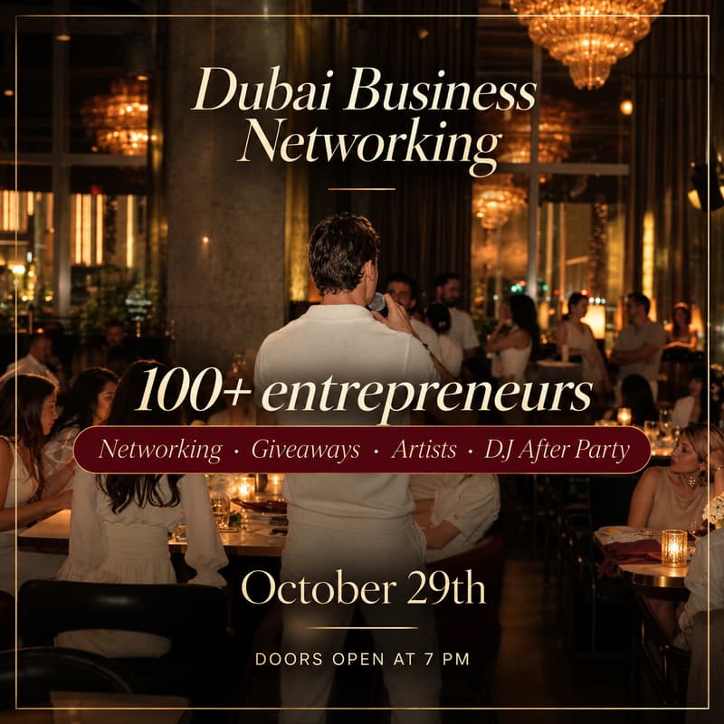 Cover Image for Dubai Business Networking