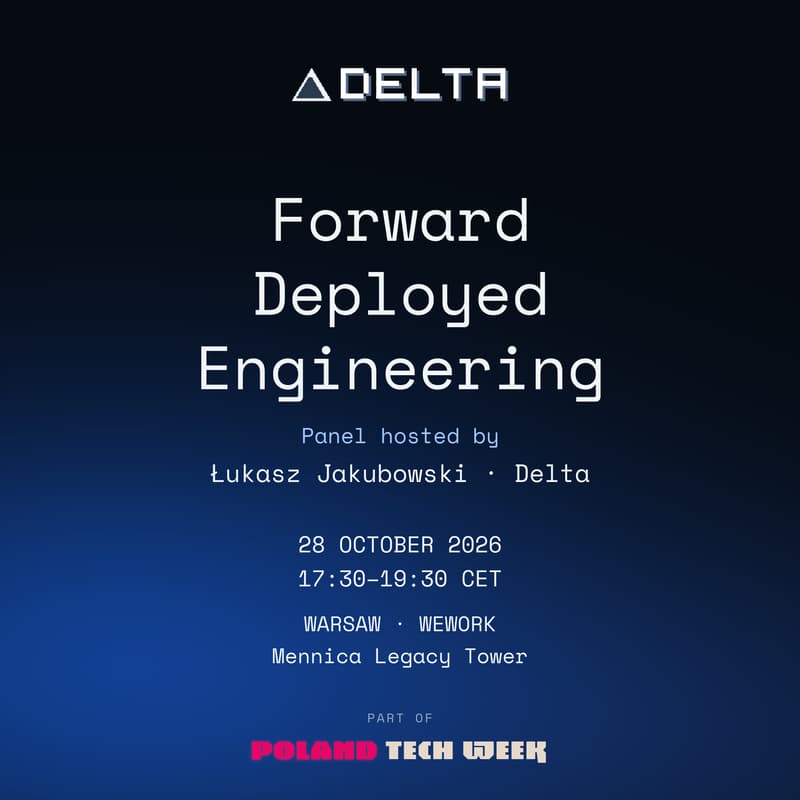Cover Image for Forward Deployed Engineering Panel