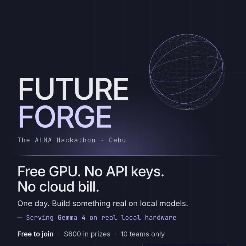 Cover Image for Future Forge ALMA Hackathon