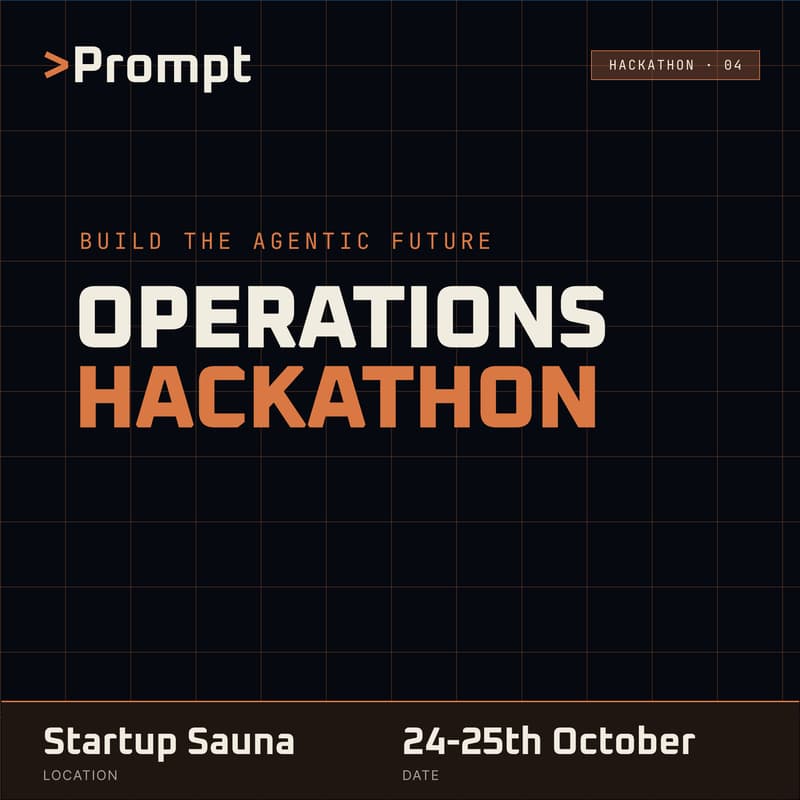 Cover Image for Prompt Operations Hackathon