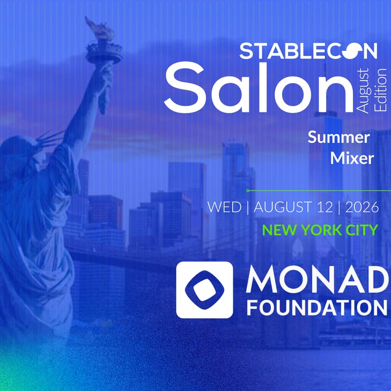 Cover Image for Stablecon Salon - August Mixer