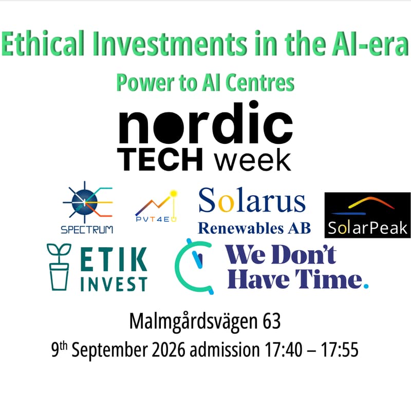 Cover Image for Ethical Investments in the AI-era: Power to AI Centers
