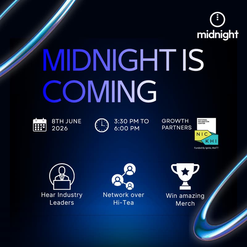 Cover Image for Midnight Network - Pakistan Launch (Khi Edition)