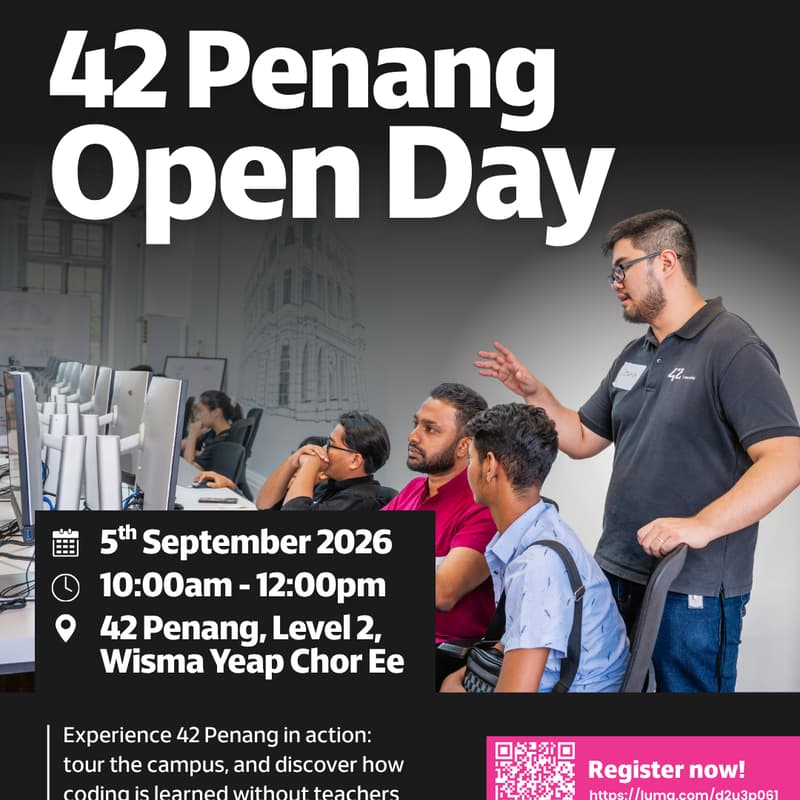 Cover Image for Open Day (42 Penang)