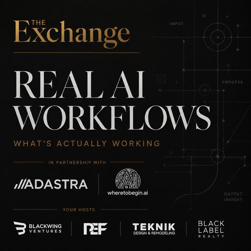 Cover Image for The Exchange: Real AI Workflows