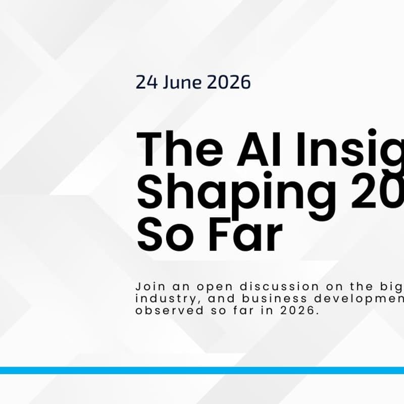 Cover Image for The AI Insights Shaping 2026 So Far