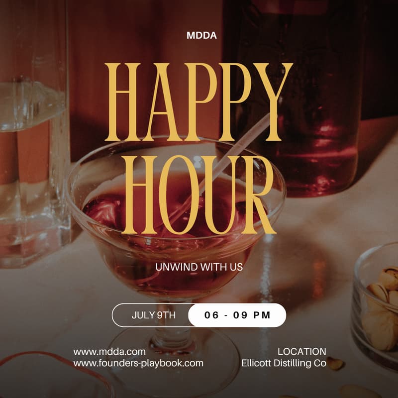 Cover Image for MDDA Happy Hour - Summer Edition