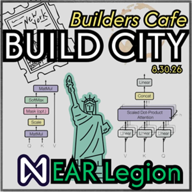 Cover Image for BuildCity x NEAR Legion: Builders Cafe