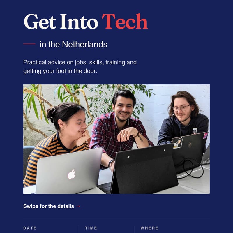 Cover Image for Tech Careers in the Netherlands: How to Get In