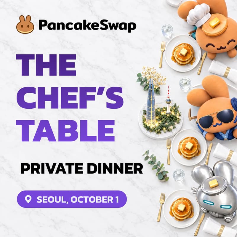 Cover Image for PancakeSwap Private Dinner Seoul