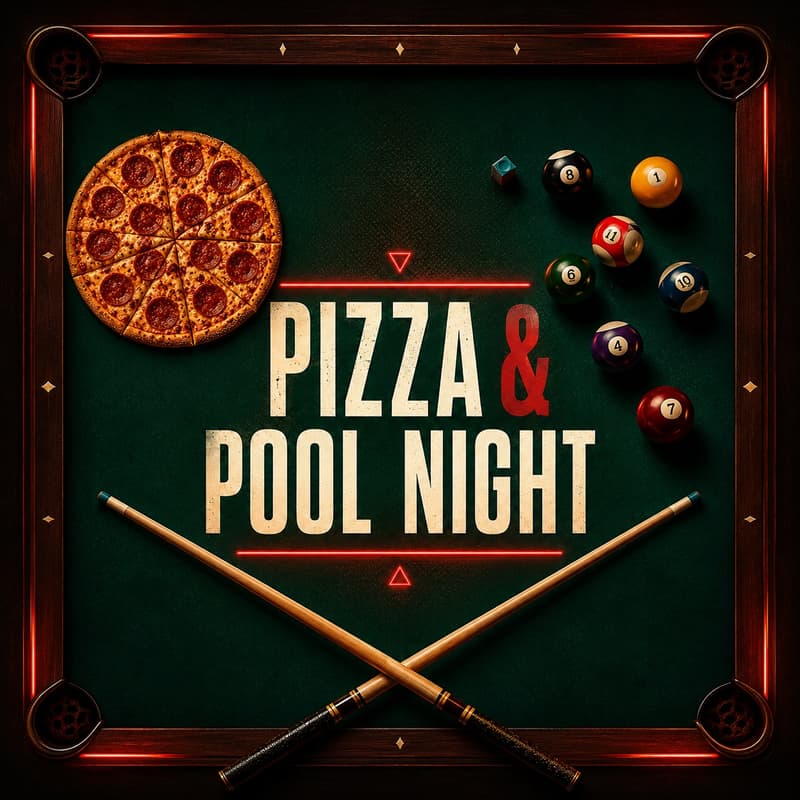 Cover Image for Pizza & Pool Night
