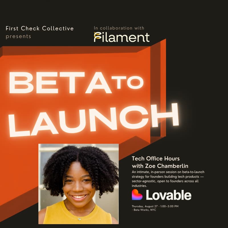 Cover Image for Beta to Launch Strategy with Zoe Chamberlin