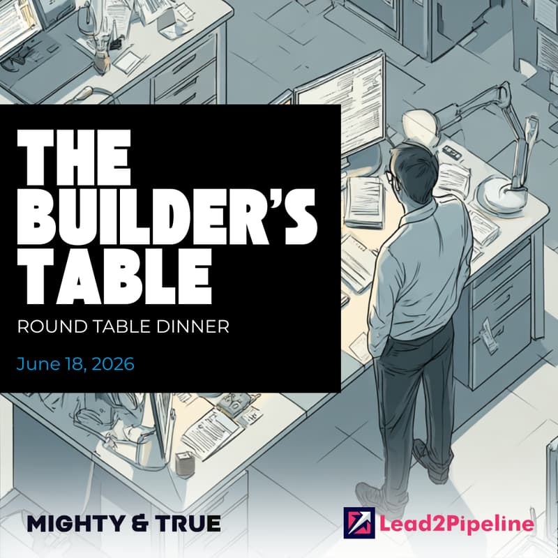 Cover Image for The Builder's Table | San Jose | June 18 2026