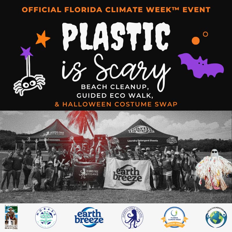 Cover Image for Plastic is Scary: Beach Cleanup, Guided Eco Walk, & Halloween Costume Swap