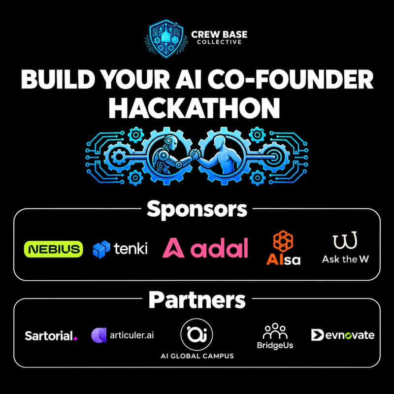 Cover Image for Build Your AI Co-Founder Hackathon