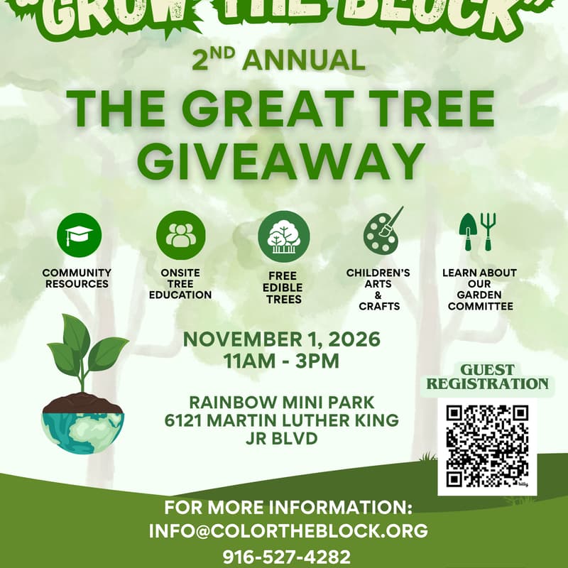 Cover Image for Grow the Block - Great Tree Giveaway