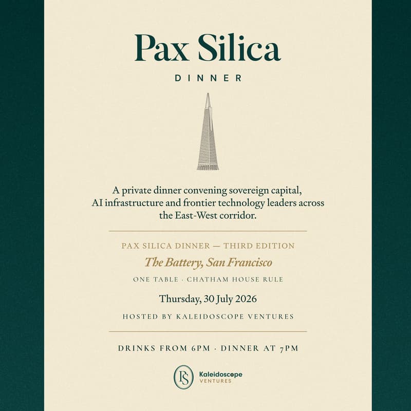 Cover Image for Pax Silica Dinner – SF, 30 July