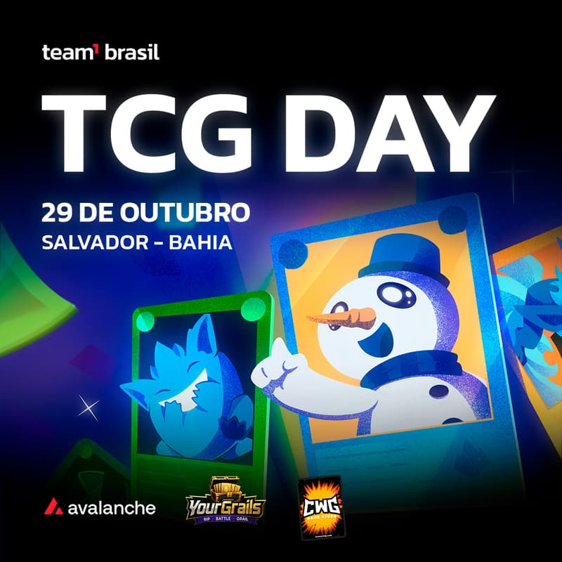 Cover Image for Team1 Brasil & YourGrails: TCG Day