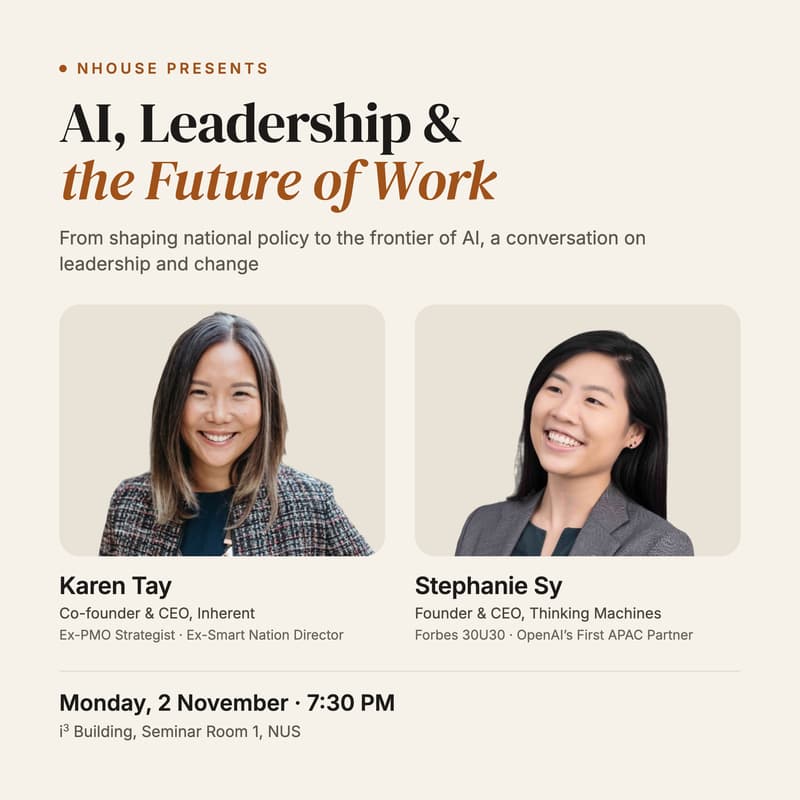 Cover Image for AI, Leadership & the Future of Work: A Fireside Chat