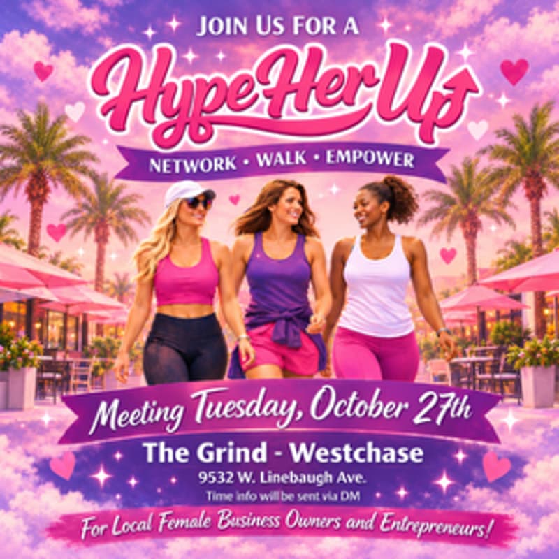 Cover Image for Hype Her Up Walk + Networking
