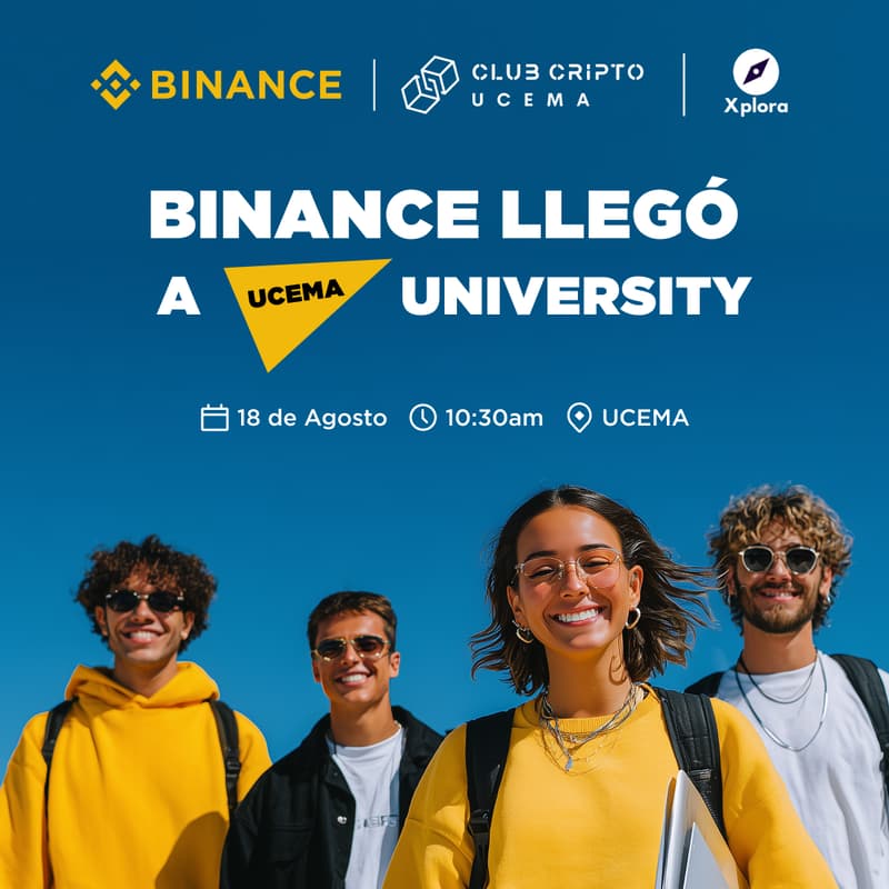 Cover Image for Binance University Tour - UCEMA