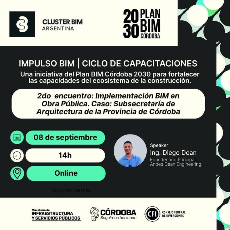 Cover Image for IMPULSO BIM | CICLO DE CAPACITACIONES (Segundo Encuentro)