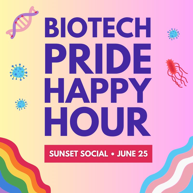 Cover Image for Biotech Pride Happy Hour 2026!