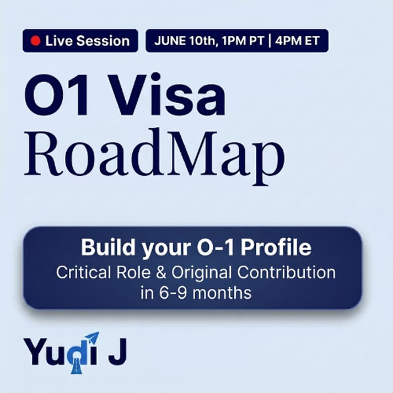 Cover Image for Roadmap to O-1 Visa in 6–9 Months: Critical Role & Original Contribution