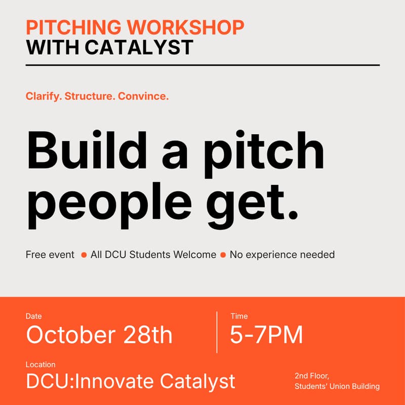 Cover Image for 🎤 Catalyst Pitching Workshop
