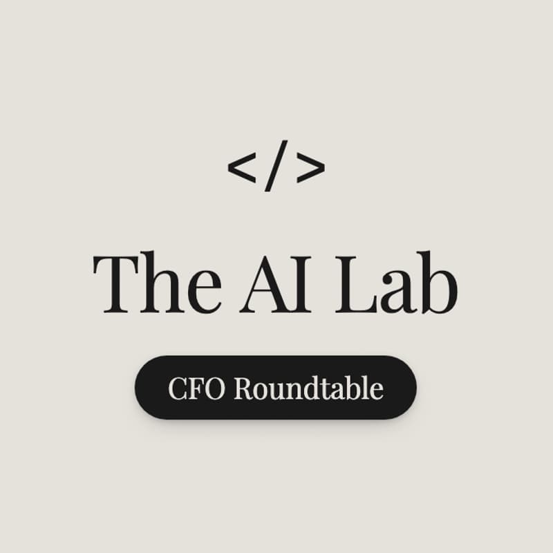 Cover Image for The AI Lab: CFO Roundtable [Private]