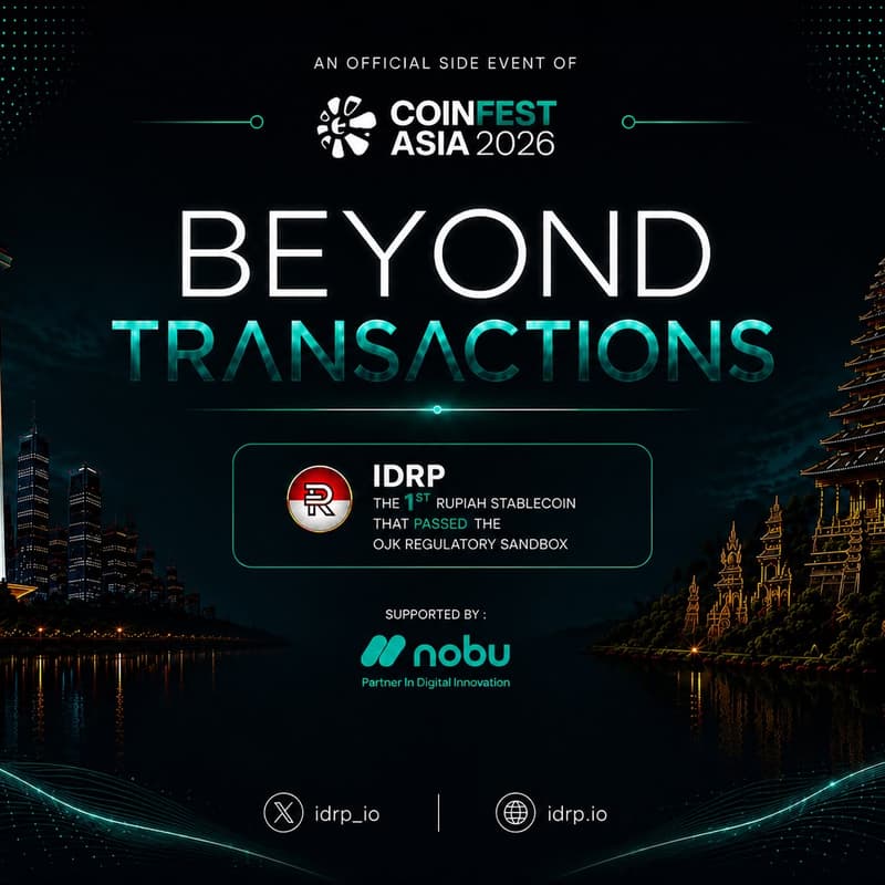 Cover Image for IDRP BEYOND TRANSACTION - OFFICIAL SIDE EVENT COINFEST 2026