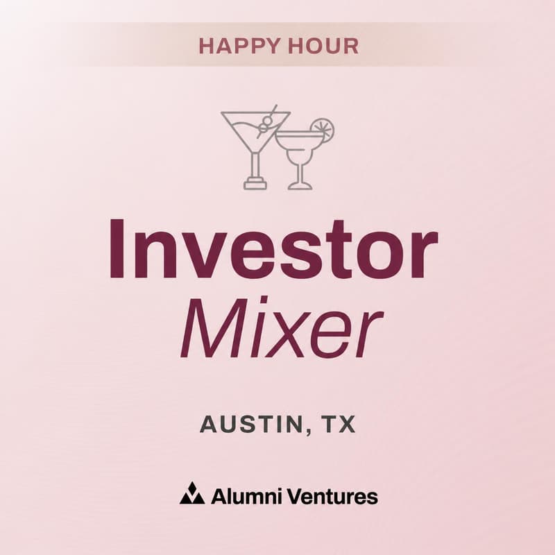 Cover Image for Alumni Ventures Investor Mixer