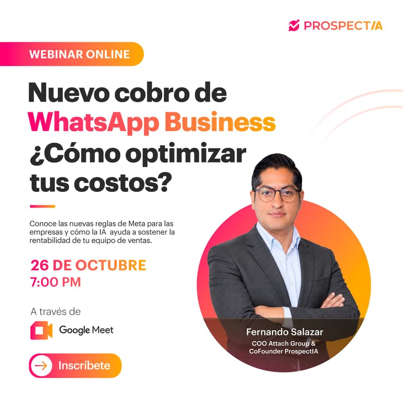 Cover Image for Nuevo cobro de WhatsApp Business: ¿Cómo optimizar tus costos?