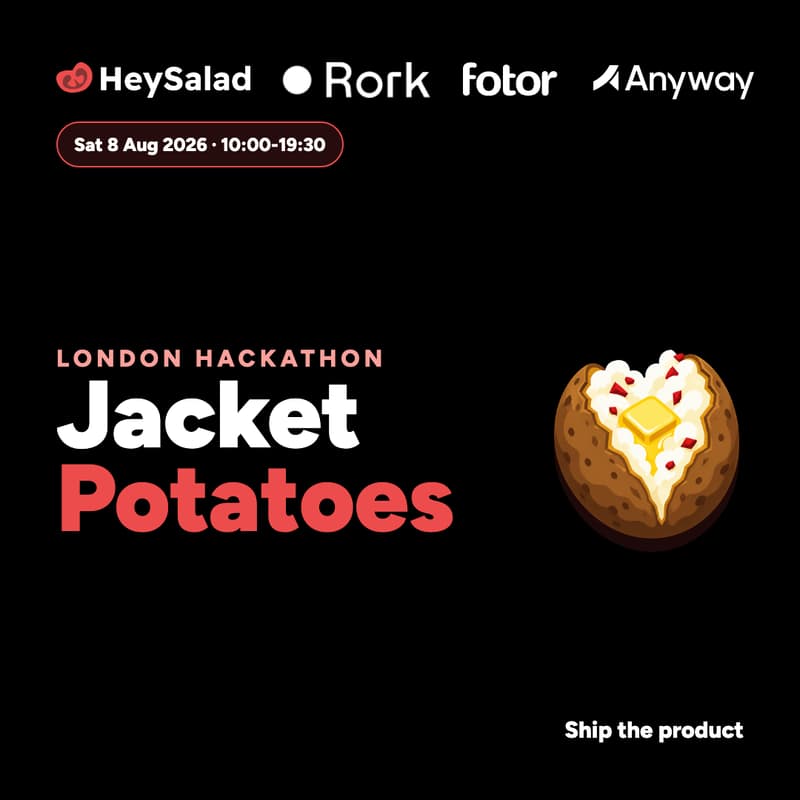Cover Image for Jacket Potatoes Hackathon