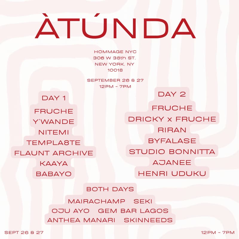 Cover Image for Atunda - Slow Fashion Pop-Up