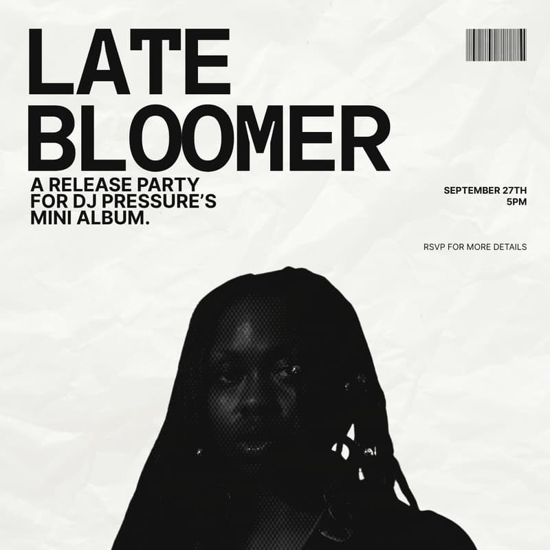 Cover Image for LATE BLOOMER Release Party