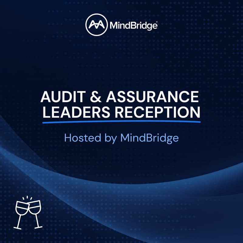 Cover Image for Audit & Assurance Leaders Reception hosted by MindBridge