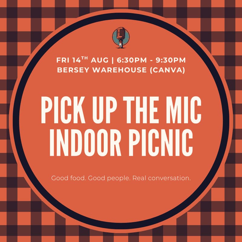 Cover Image for Pick Up The Mic Indoor Picnic & Games Night