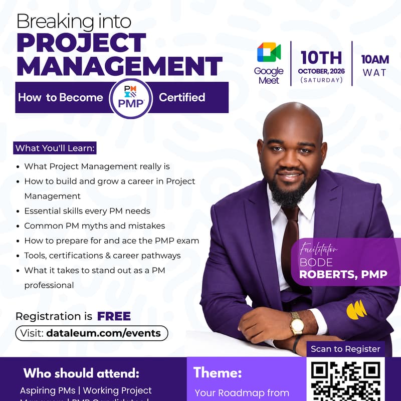 Cover Image for Breaking into PM & Becoming PMP Certified