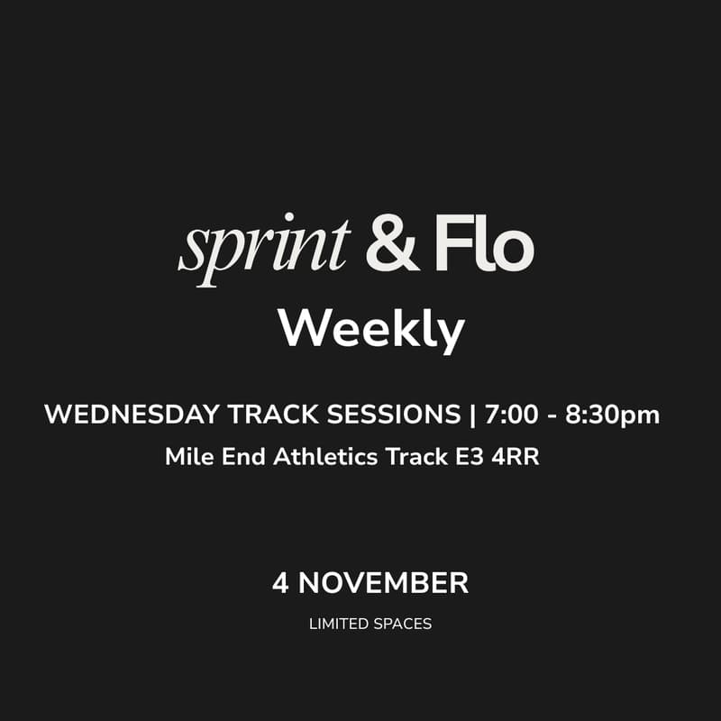 Cover Image for WEDNESDAY TRACK SESSIONS · 4 NOVEMBER