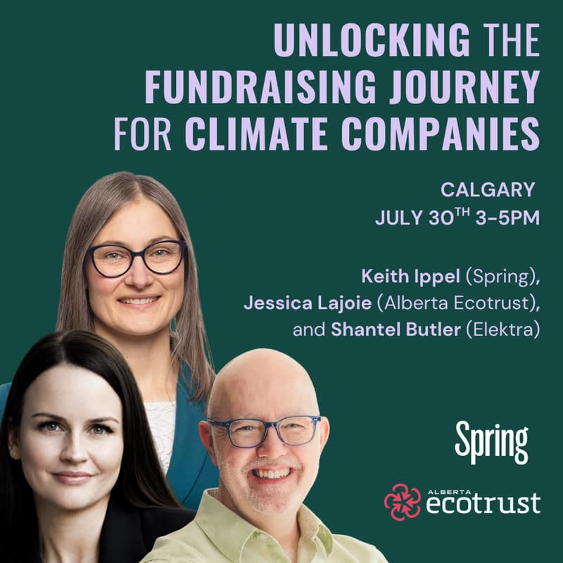 Cover Image for Unlocking the Fundraising Journey for Climate Companies